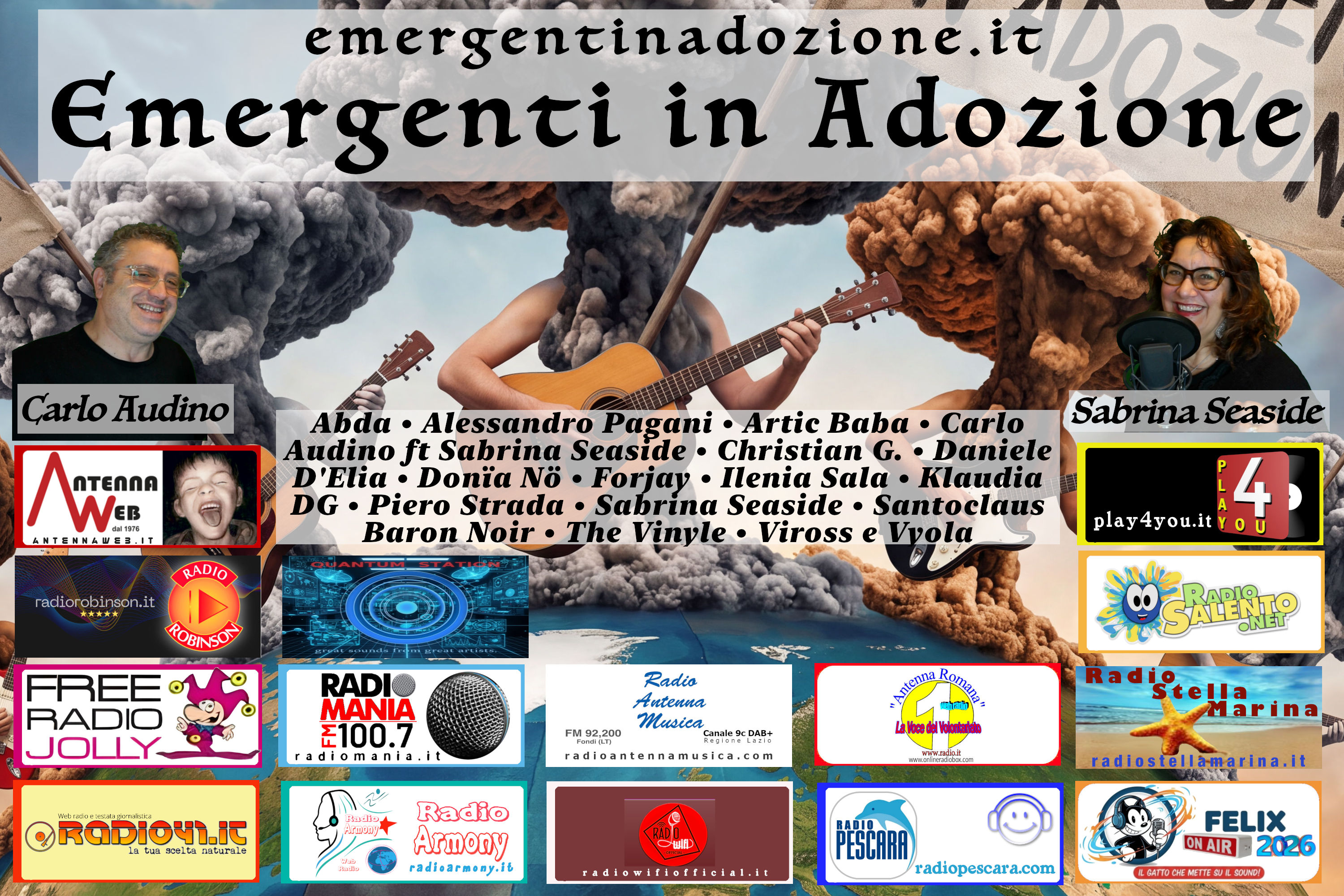 Le emittenti del progetto